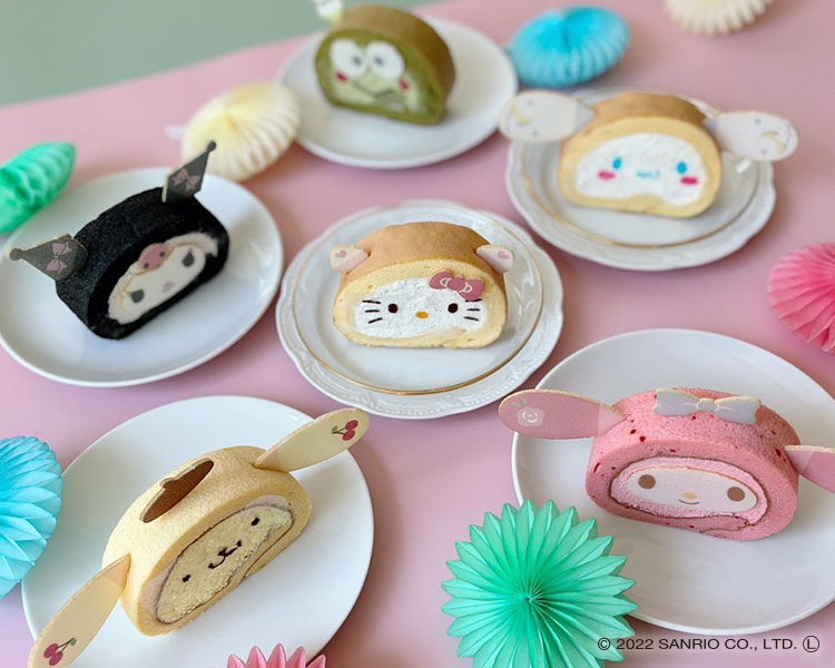 「baby Moncher(ベビーモンシェール)×SanrioCafe(サンリオカフェ)」堂島ロール発売中