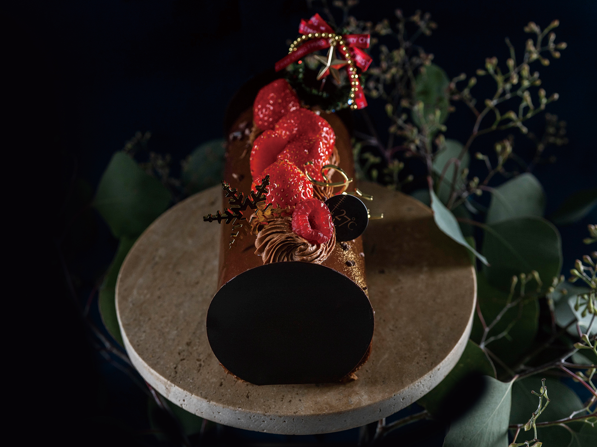 クリスマス チョコレートロール