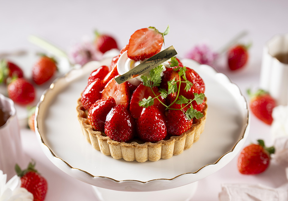 いちごのタルト　モンシェールの苺フェア