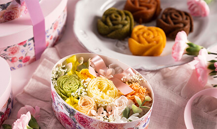 プリザーブドフラワーギフトローズイエロー